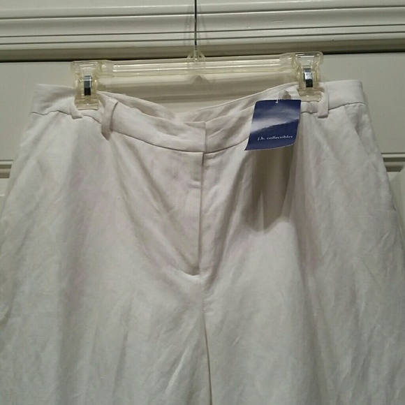White linen pants - Picture 1 of 4